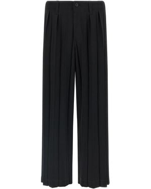Homme Plissé Issey Miyake 'edge Ensemble' Trousers - Black