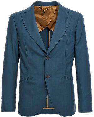 Maurizio Miri 'keanu' Blazer - Blue