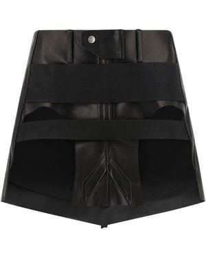 Rick Owens 'temple' Skirt - Black