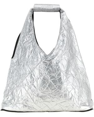 MM6 by Maison Margiela Faltbare Einkaufstasche "Japanese" - Weiß