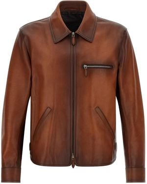Berluti '1 Jour' Jacket - Brown