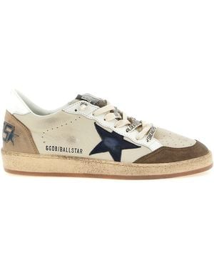 Golden Goose 'ball Star' Trainers - Multicolour