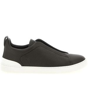 ZEGNA 'triple Stitch' Trainers - Black