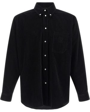 Fendi Corduroy Shirt - Black
