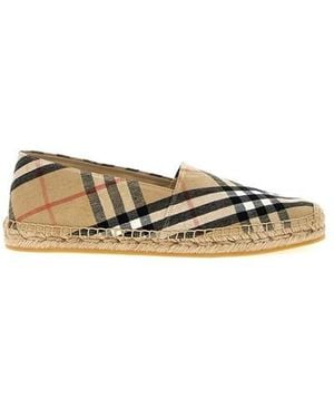 Burberry Espadrillas 'Mews Check​ - Multicolore
