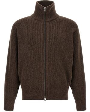 Ssstein Mocha Mélange 'Driver' Cardigan - Brown