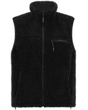 Gramicci 'reversible Sherpa' Vest - Black