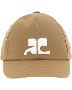 Courreges Hut "Ac Logo" Courrèges - Natur