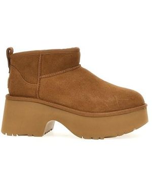 UGG Stivaletto 'Classic Ultra Mini New Heights' - Marrone