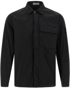 Stone Island '1200013' Overshirt - Black