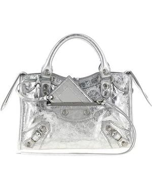 Balenciaga Borsa A Mano 'Le City' Mini - Metallizzato