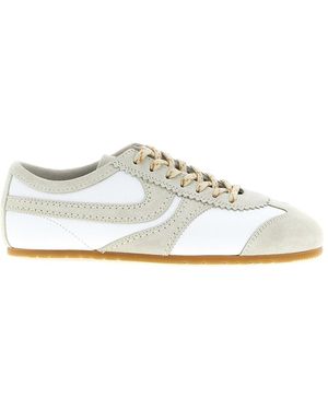 Dries Van Noten Suede Trainers - White