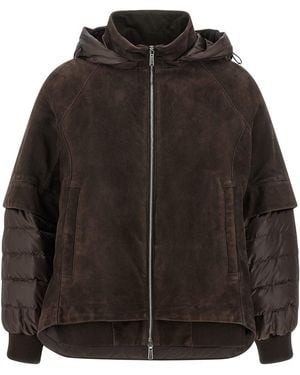 Moorer Giacca 2-In-1 'Elite' - Nero