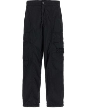 Stone Island 'badge Ghost' Trousers - Blue