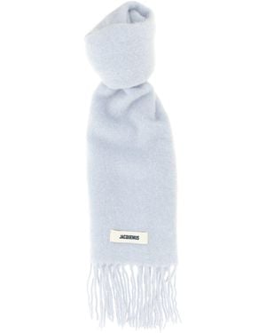 Jacquemus Scarf 'L'Echarpe Carro' - White