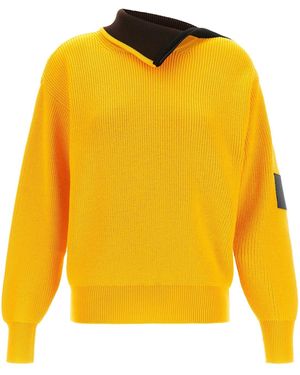 Loewe Maglia Collo Asimmetrico - Giallo