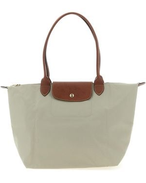 Longchamp Umhängetasche "L Le Pliage Original" - Mettallic