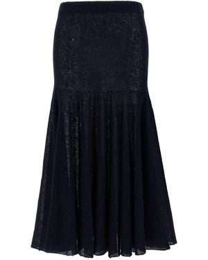 Magda Butrym 'pf25 Knitwear 16 Skirt' Skirt - Blue