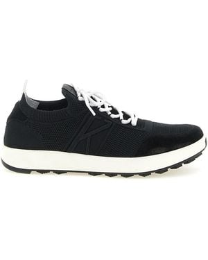 Kiton Sneaker Cotone Tecnico - Nero