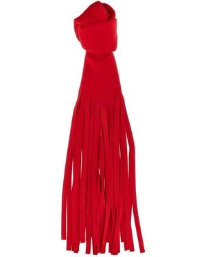Sportmax 'avocado' Scarf - Red