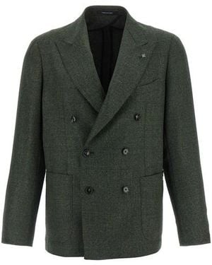 Tagliatore Blazer Micro Quadretti - Verde