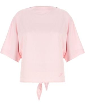 Jacquemus T-Shirt With Open Back - Pink