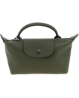 Longchamp 'xs Le Pliage Xtra' Clutch - Green