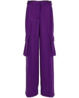 Versace Duchesse Trousers - Purple