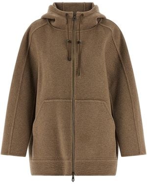 Max Mara 'Gradi' Mantel - Braun