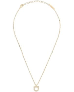 Ferragamo Gancini Necklace - Metallic
