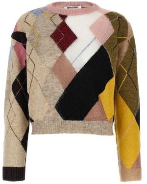 Moschino Maglione Intarsiato - Nero
