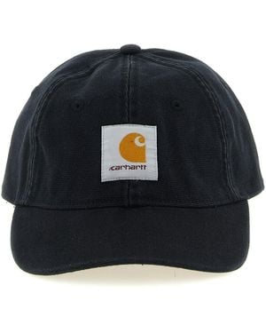 Carhartt Cappello Con Patch Logo - Blu