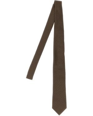 Brunello Cucinelli Texture Silk Tie - Multicolour