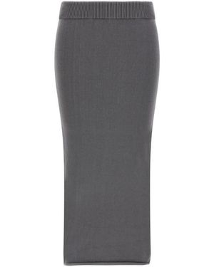 Entire studios Gonna 'Raw Knit - Grigio