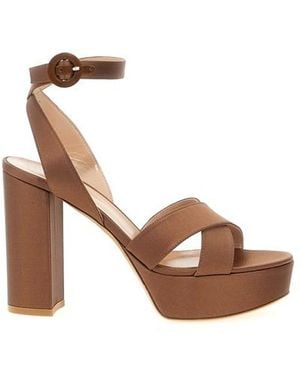 Gianvito Rossi 'sabrina' Sandals - Brown