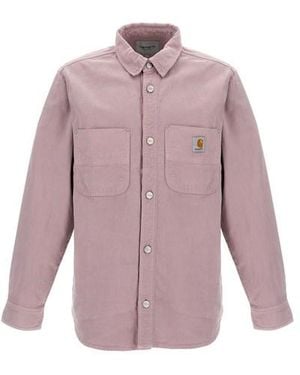 Carhartt 'walter' Overshirt - Pink