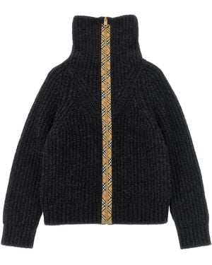 Burberry Cardigan "Fitzpatrick" - Schwarz