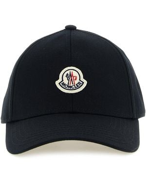 Moncler Hut Mit Logo - Schwarz