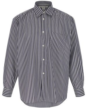 Comme des Garçons Striped Shirt - Blue