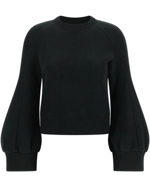 Sacai Balloon Sleeve Sweatshirt - Black