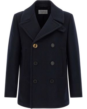 Givenchy Double-breasted Caban - Blue