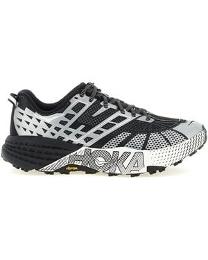 Hoka One One 'stealth/tech Speedgoat 2' Trainers - Black