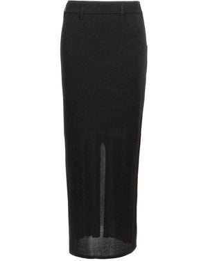 Missoni Vanity And Lamé Skirt - Black