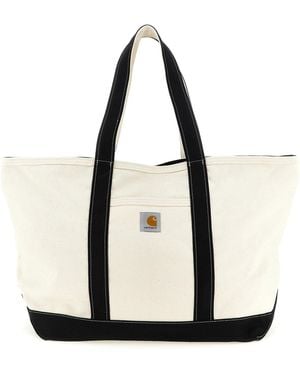 Carhartt 'canvas Beach Tote' Shopping Bag - Natural