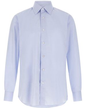 Brioni 'clark' Shirt - Blue