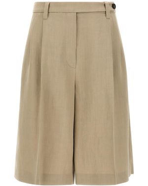 Brunello Cucinelli Sartorial Bermuda Shorts - Natural