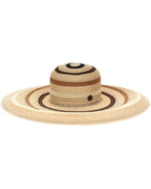 Maison Michel 'veronika' Hat - Metallic