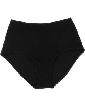 Norma Kamali High Waist Briefs - Black