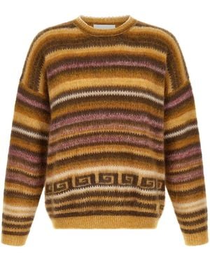 Isabel Marant Crew-neck Jumper With Brushed Finish - Multicolour