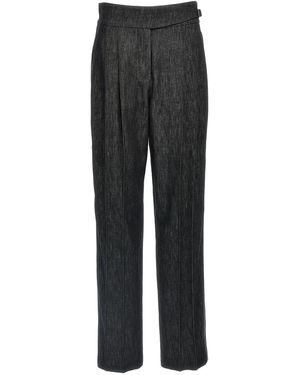 Brunello Cucinelli Strap Detail Jeans - Black